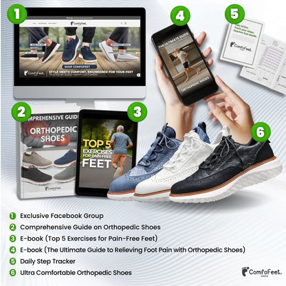 Oxford Pro - All-Day Comfort & Pain-Free Walking Shoes (BOGO)